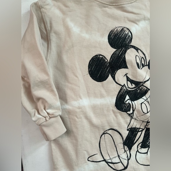 Zara Disney Mickey & friends Mickey sweater dress for girls - Picture 5 of 11